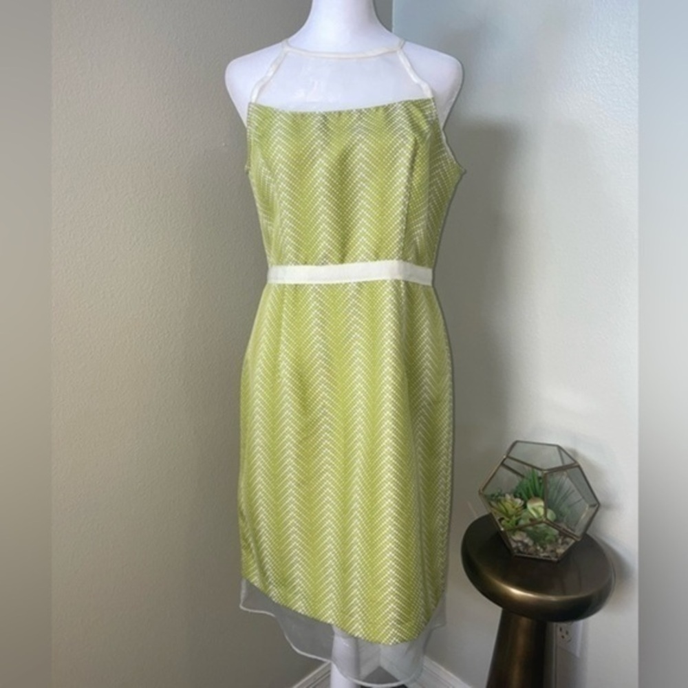 J. Taylor Sleeveless Midi Dress